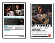 billy crockett concert posters