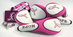 pink ribbon golf product design