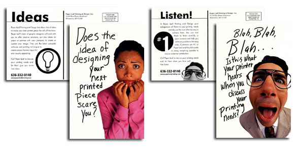 paper leaf mailer