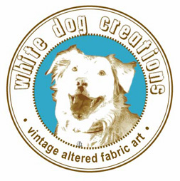 white dog logo
