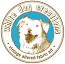 white dog logo